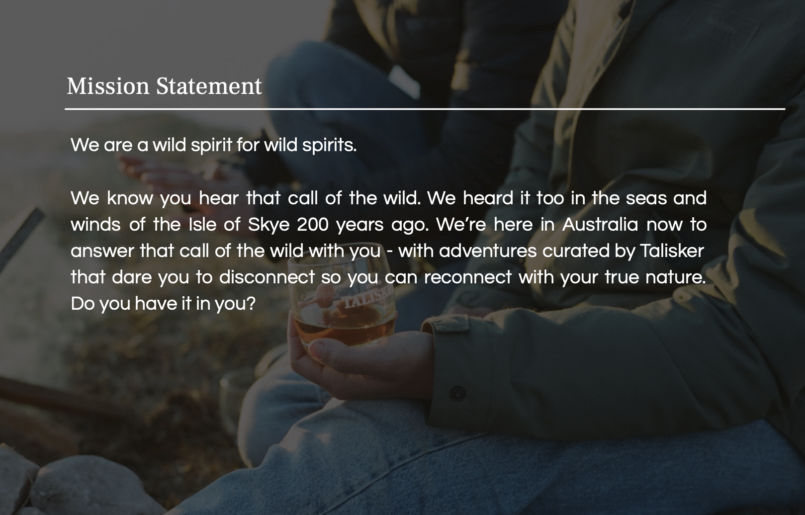 Talisker Whiskey_new mission statement.png